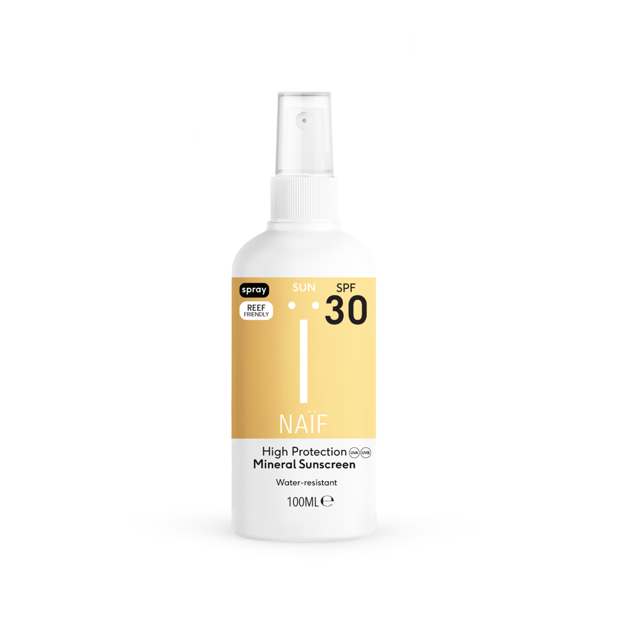 Naïf Zonnebrand Spray Voor Volwassenen SPF30 | 100ml