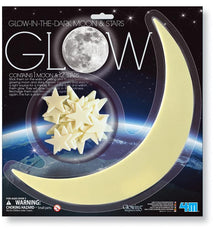 4M Glow In The Dark Moon & Stars