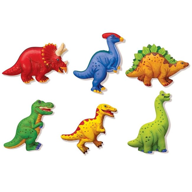 4M Mould & Paint Dinosaur Glow In The Dark Magneten