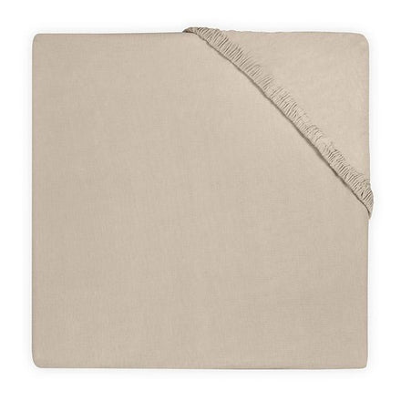 Jollein Hoeslaken Jersey Box 75x95cm | Nougat