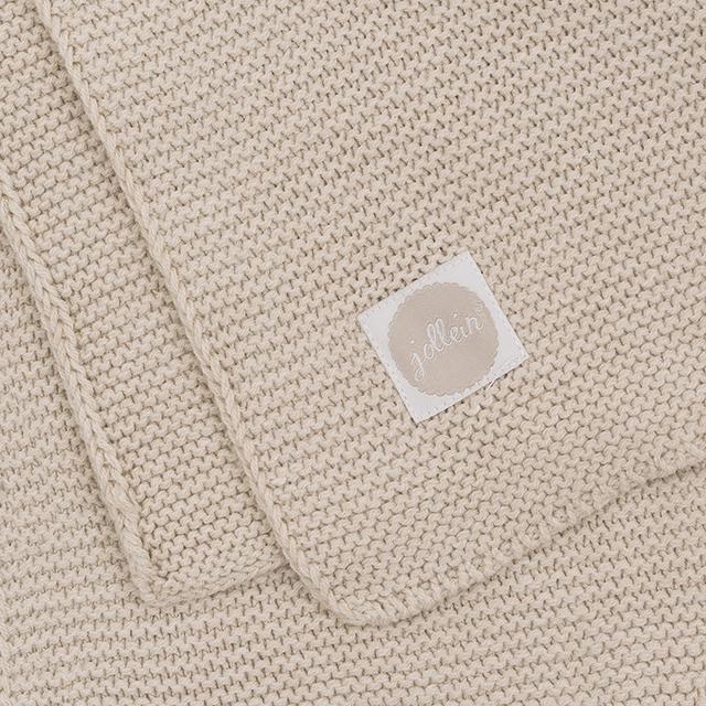 Jollein Deken 100x150cm | Basic Knit Nougat
