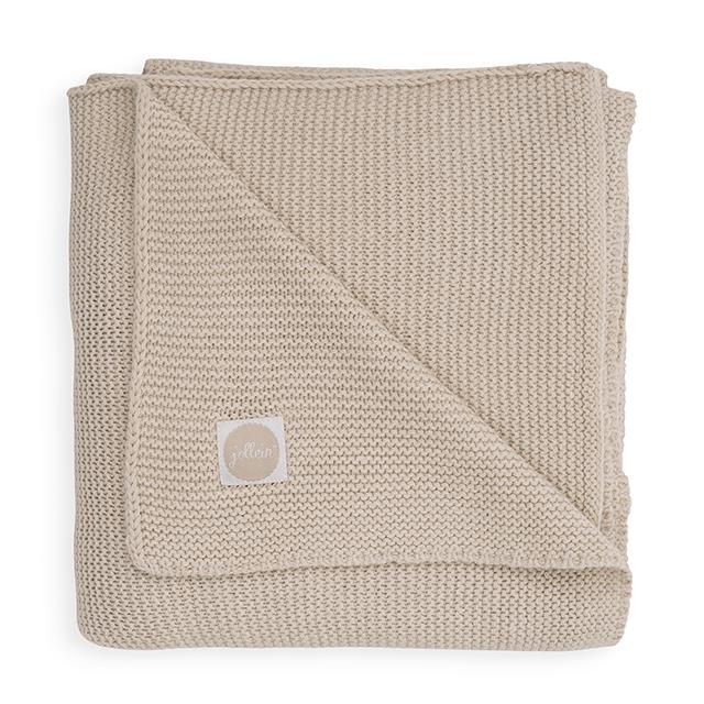 Jollein Deken 100x150cm | Basic Knit Nougat