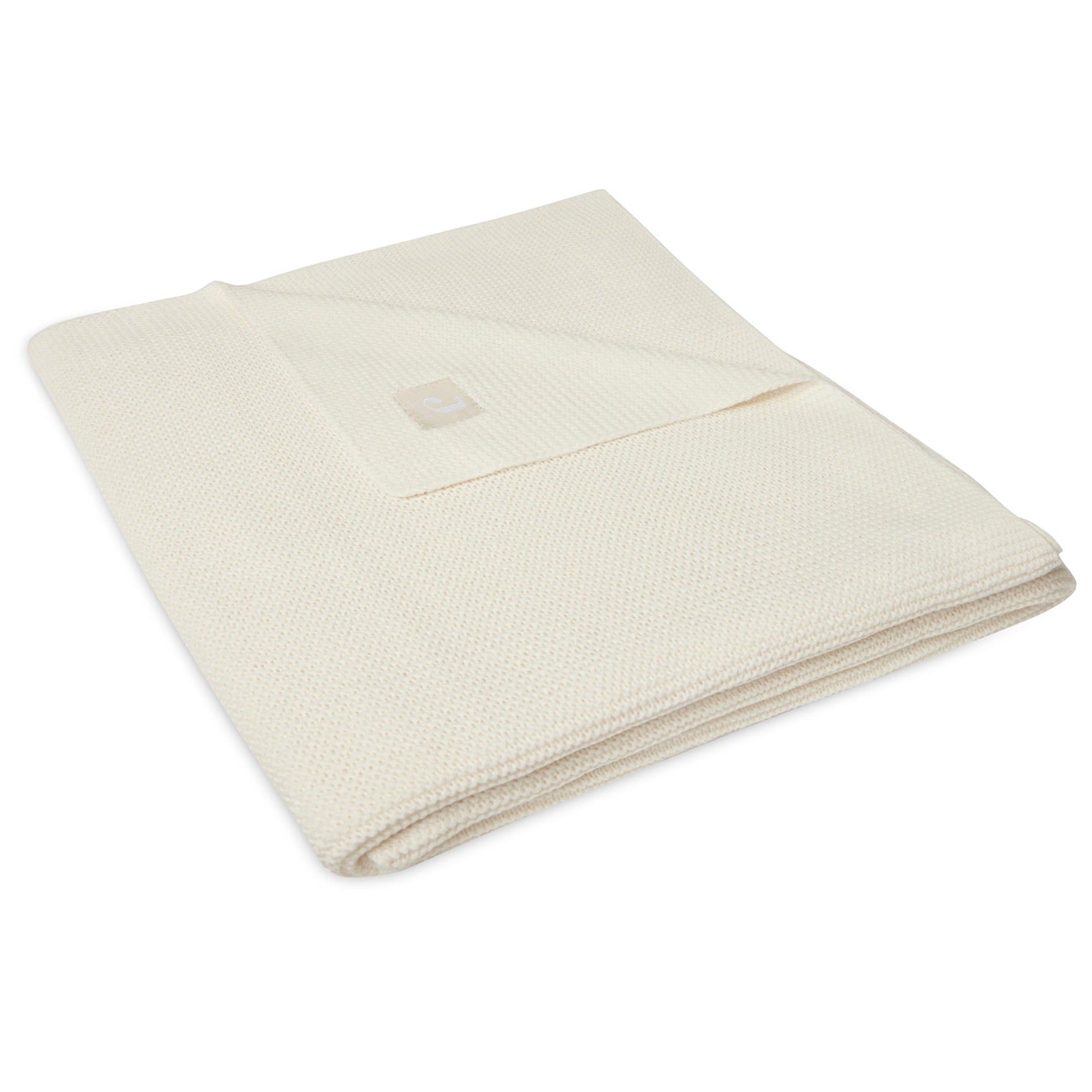 * Jollein Ledikant Deken 100x150 cm | Basic Knit Ivory