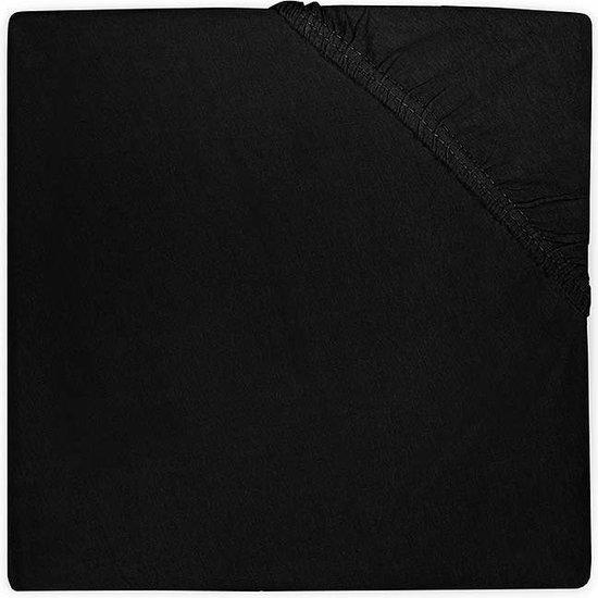 Jollein Hoeslaken Jersey Box 75x95cm | Black  *