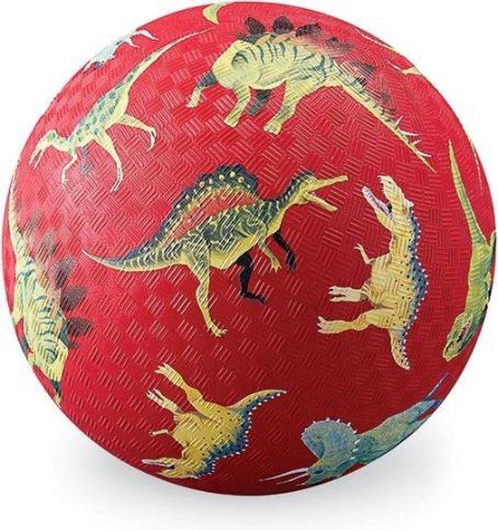 Crocodile Creek Playball 18cm kleine voetbal | Dino Red*