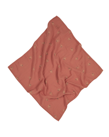 * Nobodinoz Wabi Sabi Geboortecadeau Swaddle | Blossom Rosewood