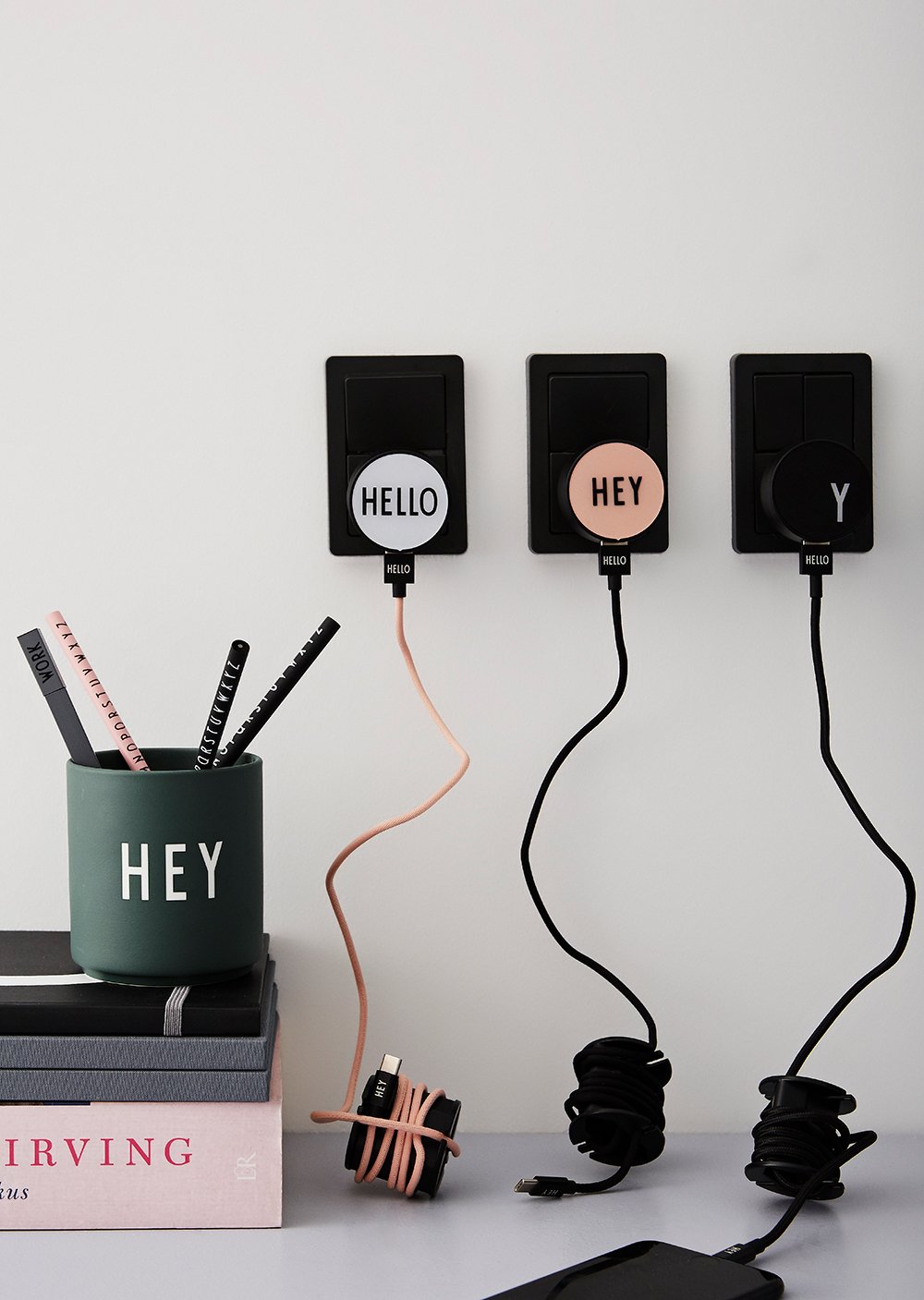 * Design Letters My Charger | Hey