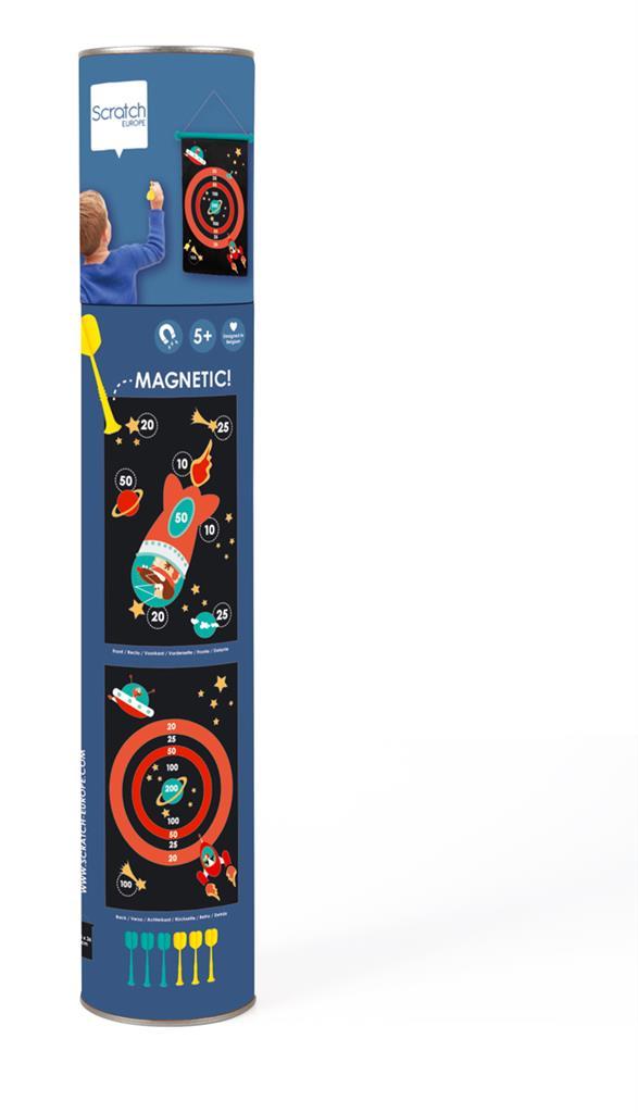 Scratch Magnetisch Dubbelzijdig Darts Bord | Space*