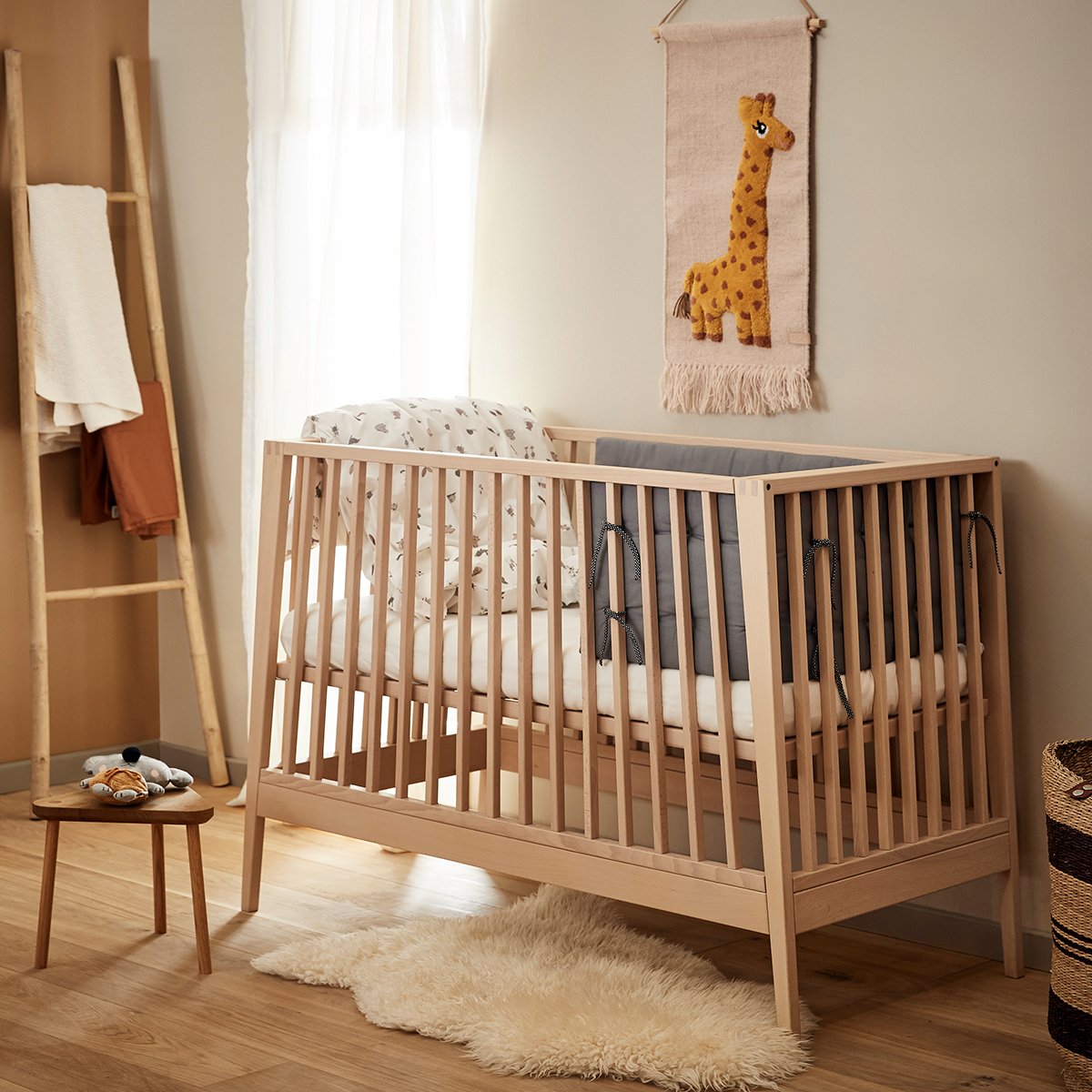 Leander Babybed Ledikant Linea | Beuk 70x120 cm