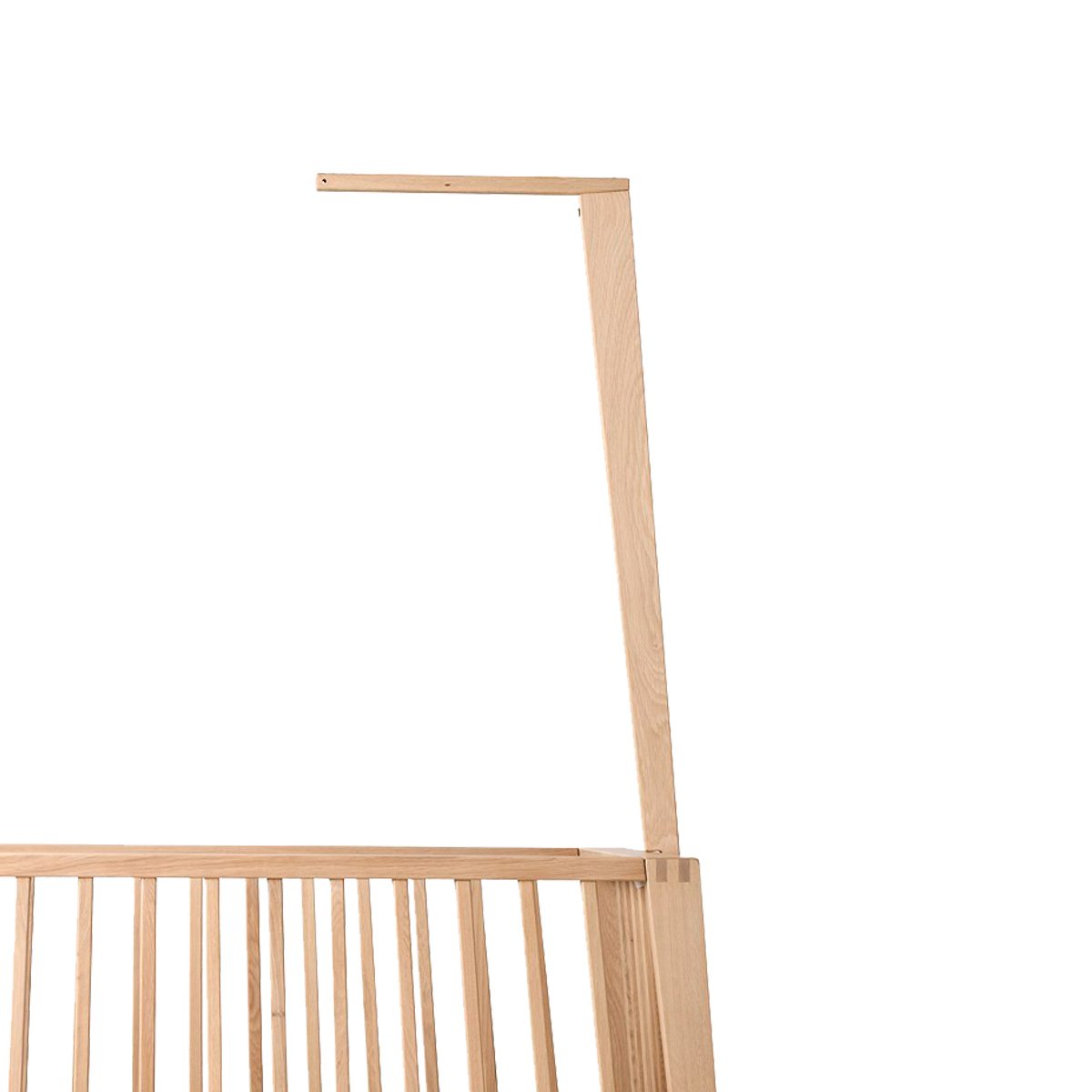 Leander Babybed Ledikant Linea Klamboe stok | Eik