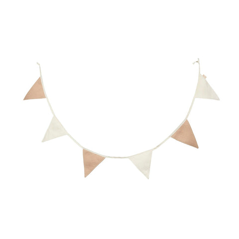 Jollein Vlaggenlijn 200x17cm Party | Biscuit / Ivory