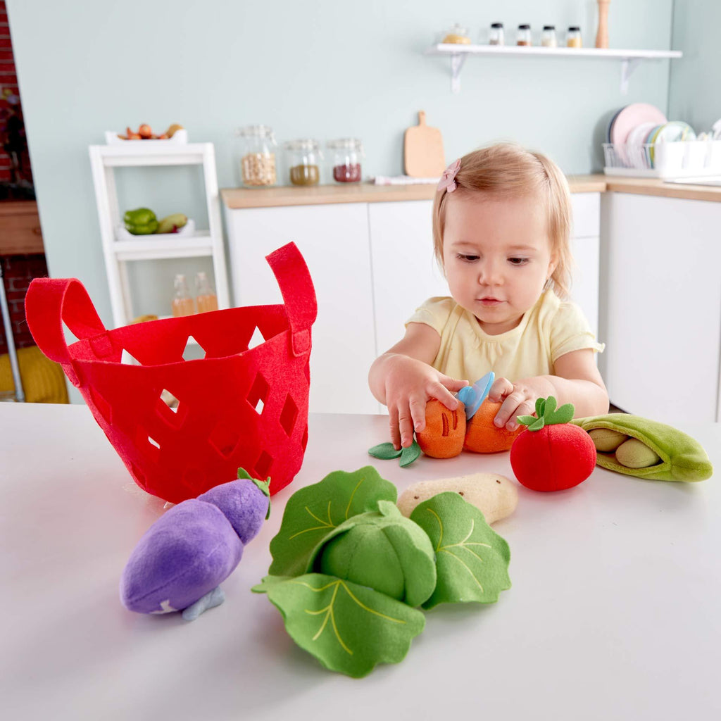 Hape Vegetable Basket | Boodschappen Groenten