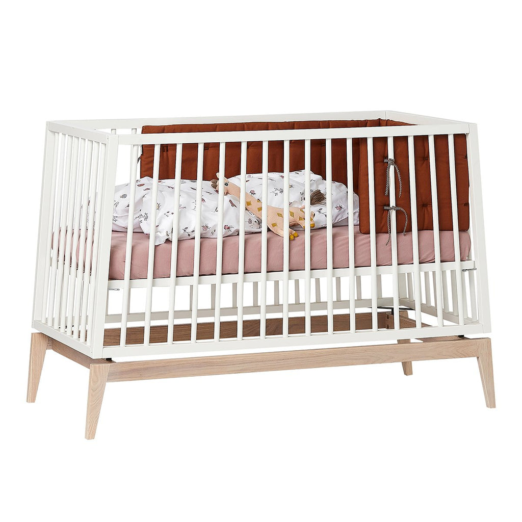 Leander Luna Babybed 120x60cm | White / Oak