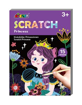 Avenir Scratch Knutselset Kras | Prinses