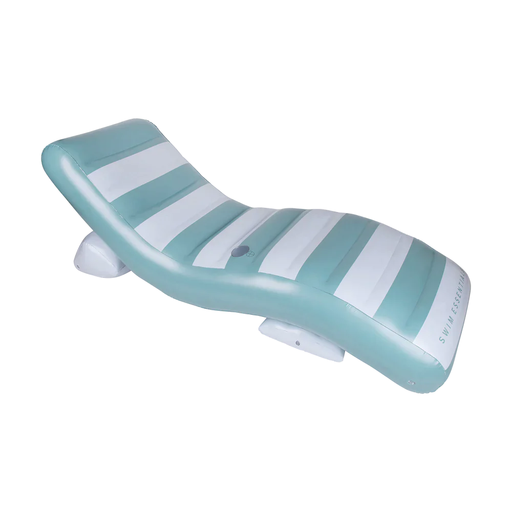 * Swim Essentials Luxe Lounge Bed Opblaasbaar 180cm | Old Green