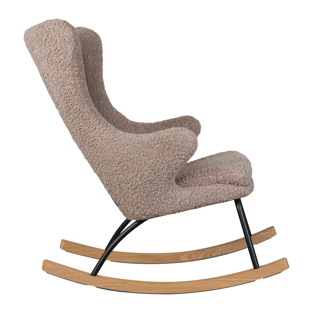 Quax Rocking Adult Chair De Luxe | Stone