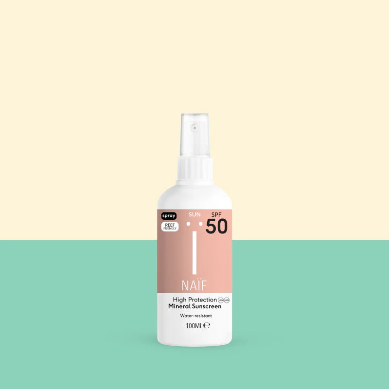 Naïf Zonnebrand Spray Voor Volwassenen SPF50 | 100ml