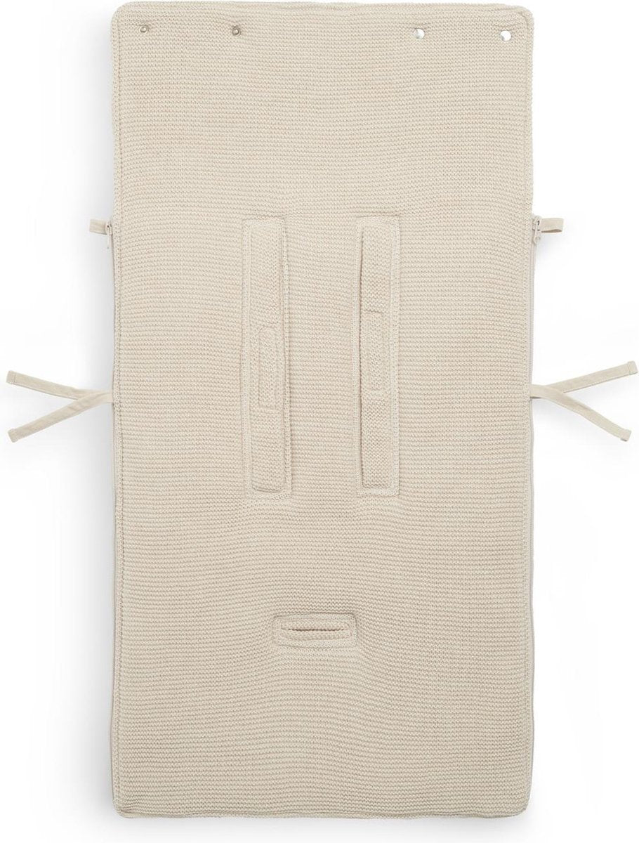 * Jollein Voetenzak Maxi Cosi 0+ 3/5 punts | Basic Knit Nougat