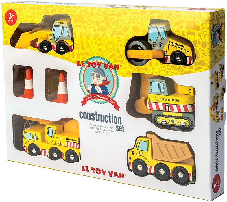 Le Toy Van Set Auto's Contruction