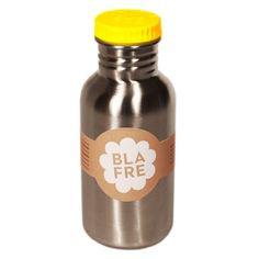 Blafre drinkfles 500ml geel - DE GELE FLAMINGO - 1