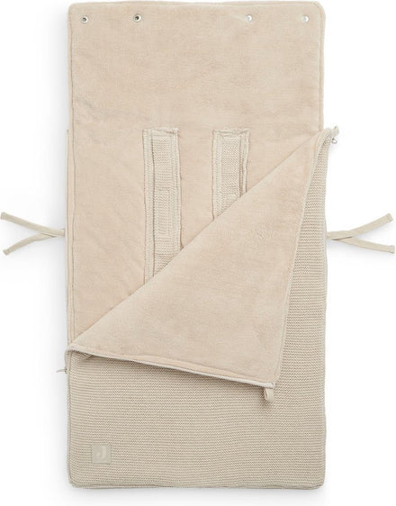 * Jollein Voetenzak Maxi Cosi 0+ 3/5 punts | Basic Knit Nougat