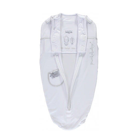 zzz Puckababy Mini Tencel Inbakerslaapzak 3-6M | White