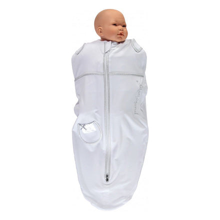 zzz Puckababy Mini Tencel Inbakerslaapzak 3-6M | White