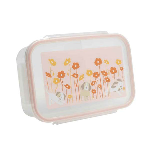 SugarBooger Lunch Box Bento Met Vakjes | Puppies & Poppies  *