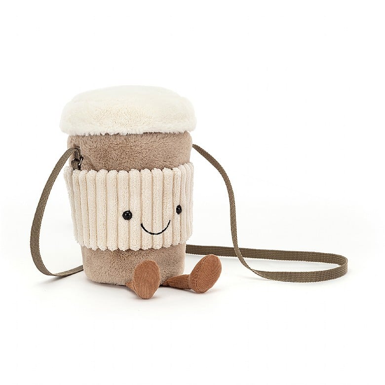 Jellycat Knuffel Schattig schoudertasje | Coffee To Go