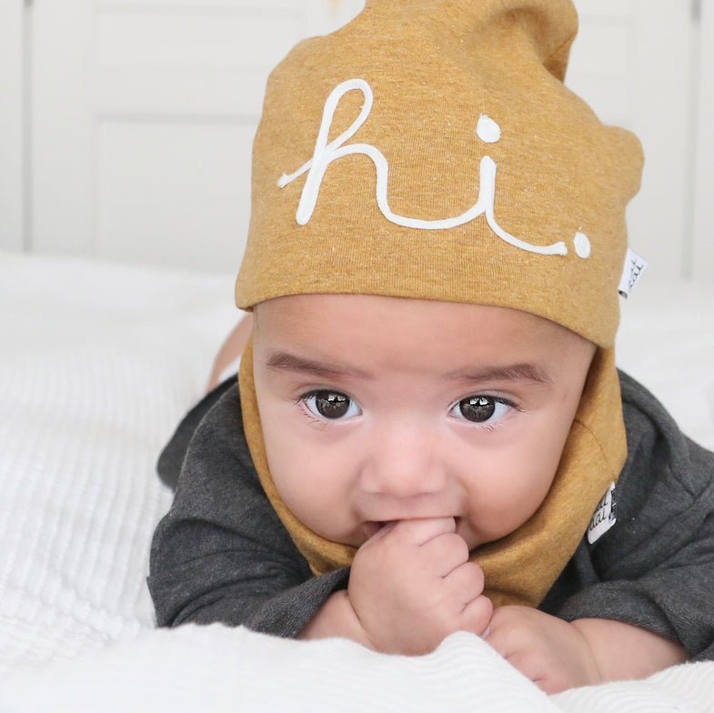 AAI AAI beanie Hi mustard