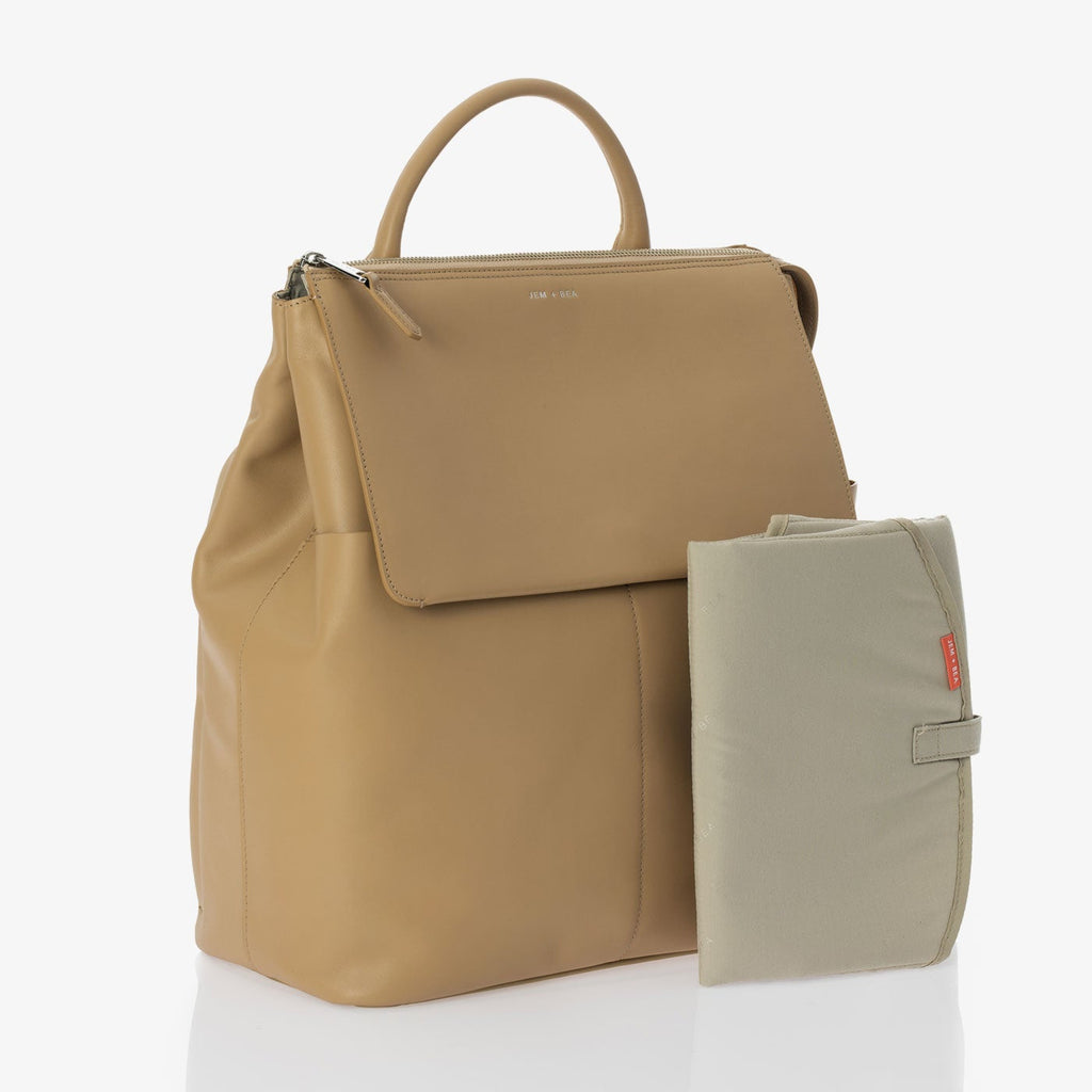 Jem + Bea Jemima Luiertas | Ada Backpack Sand*