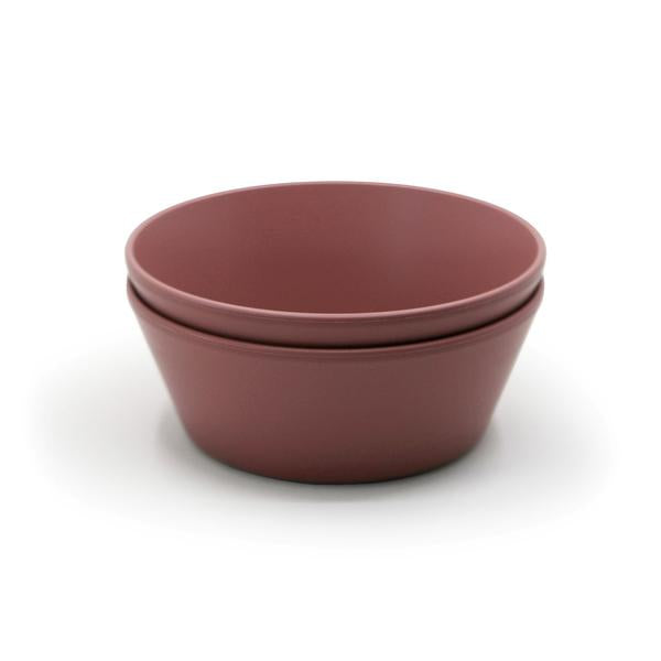 * Mushie Set 2 Bowls Rond | Woodchuck