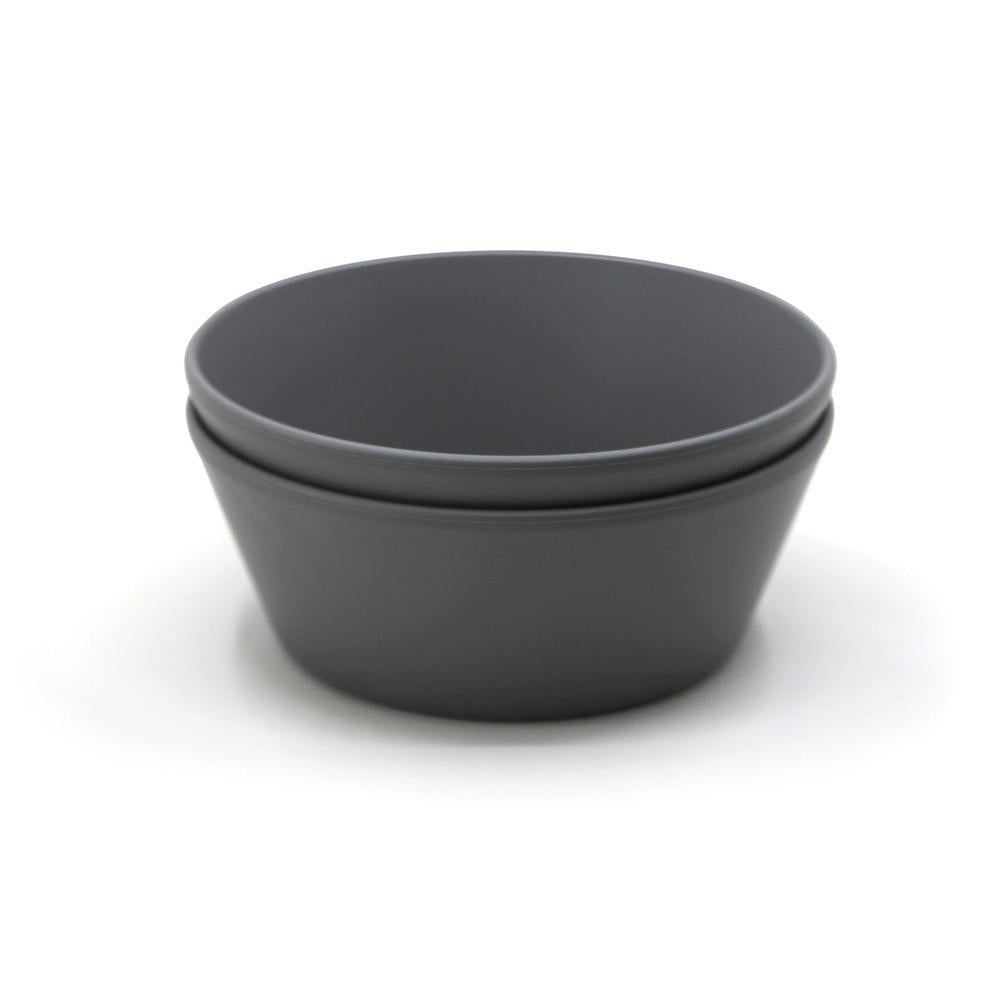 * Mushie Set 2 Bowls Rond | Smoke