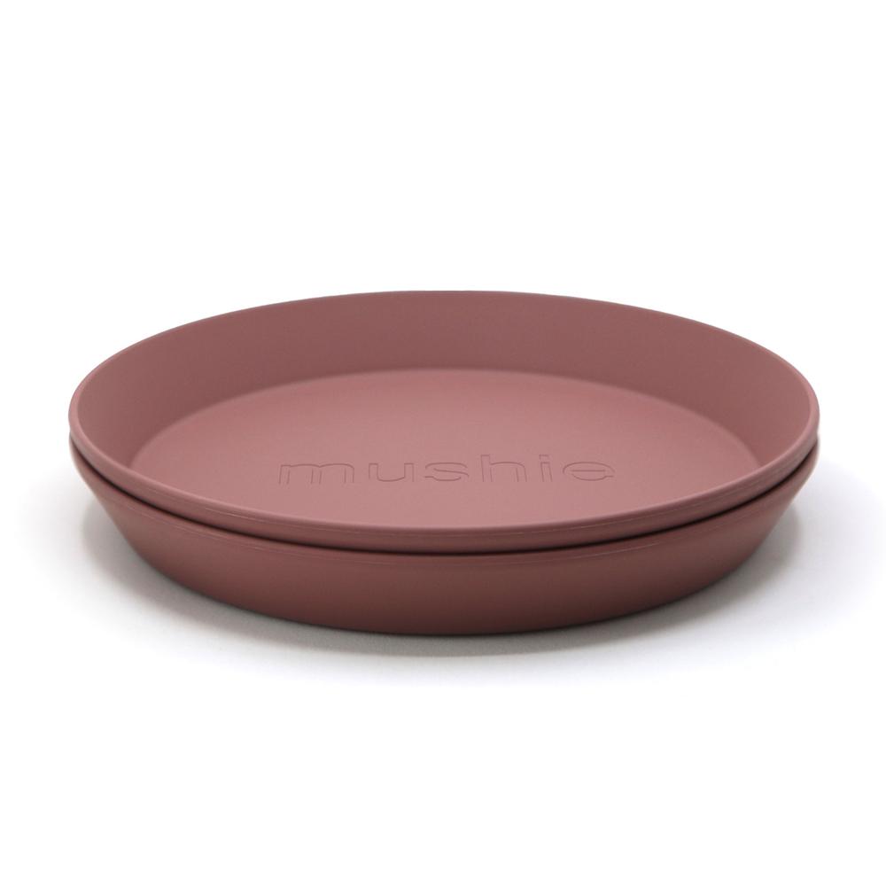 * Mushie Set 2 Borden Rond | Woodchuck