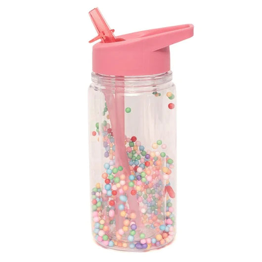 Petit Monkey Drinkfles Marcaron Pops | Peony Pink