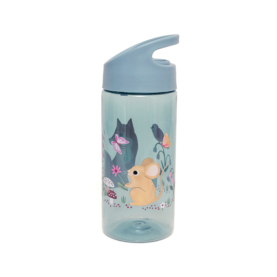 * Petit Monkey Drinkfles | Woodland Stone Blue