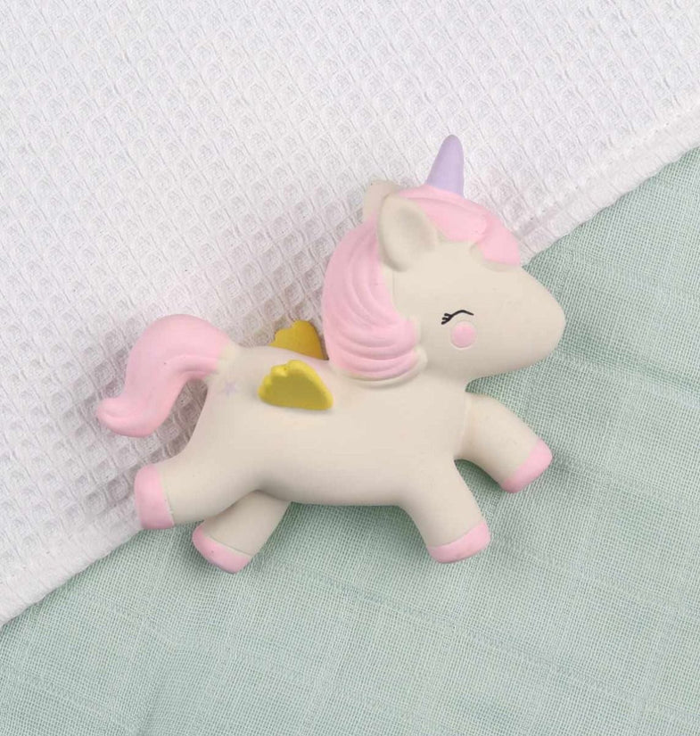 A Little Lovely Company siliconen bijtspeeltje - Unicorn