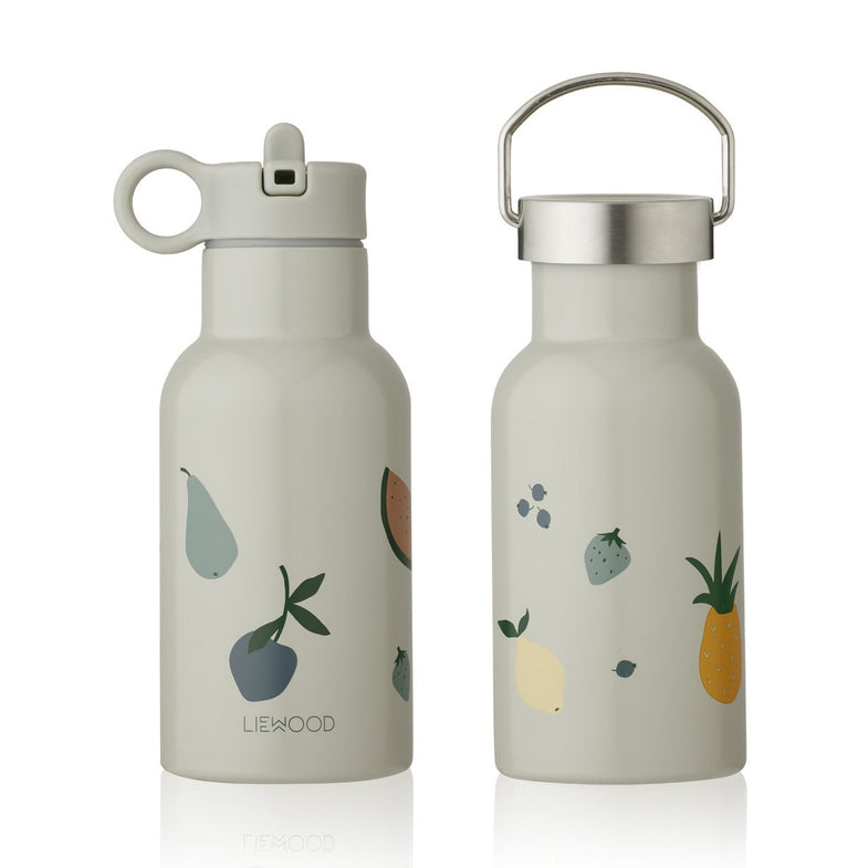 Liewood Anker thermische drinkfles met handige drinktuit | Fruit Dove Blue