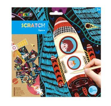 Avenir Scratch Knutselset Kras | Space