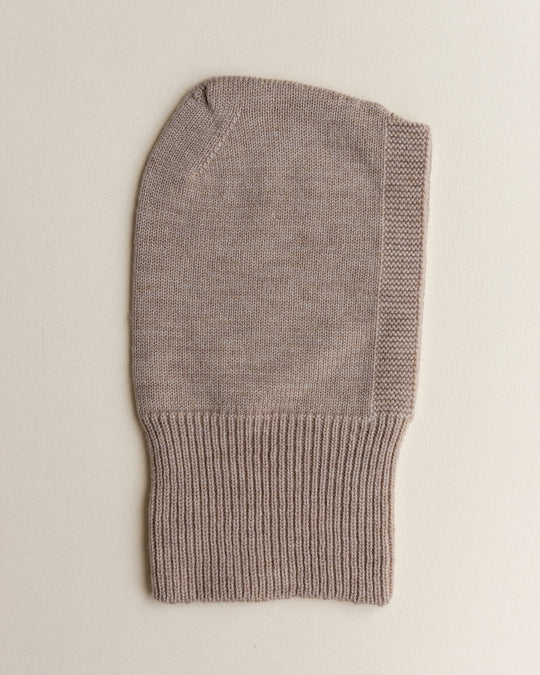 Hvid Muts Balaclava Eddy 3-5 Jaar | Sand*