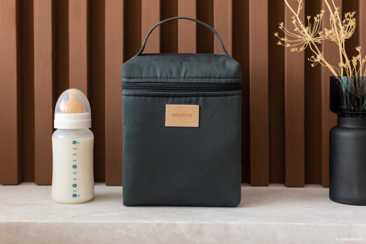 *  Nobodinoz Thermische lunchtas | Carbon Blue
