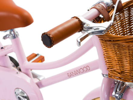Banwood fiets 16" met pedalen | Roze
