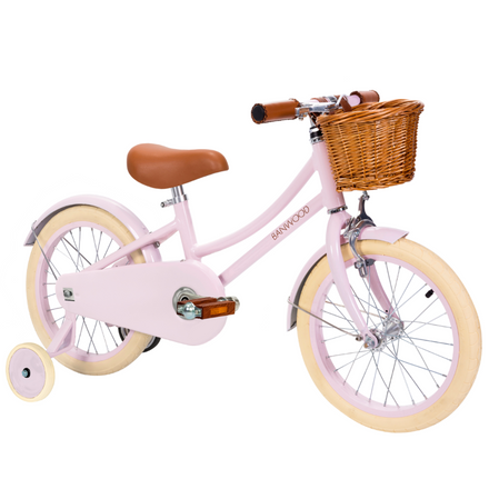 Banwood fiets 16" met pedalen | Roze