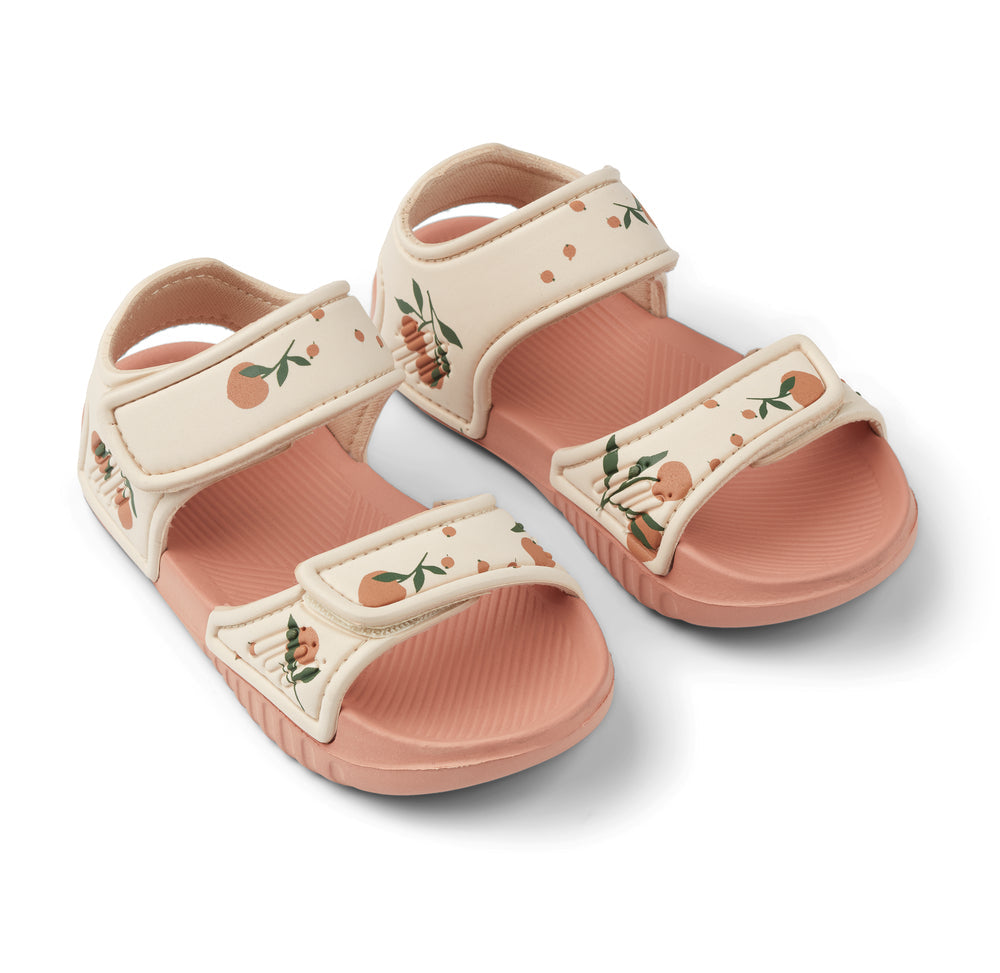 Liewood Blumer Sandalen | Peach Sea Shell Mix