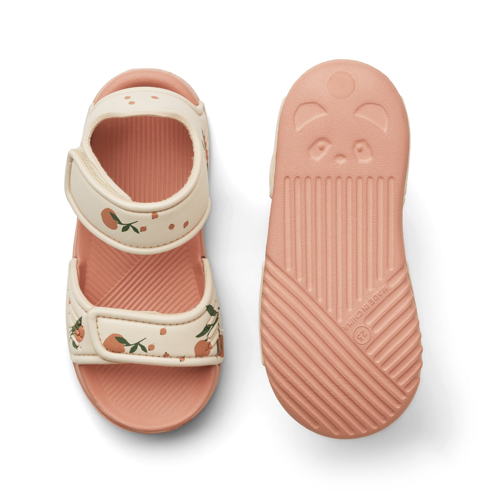 Liewood Blumer Sandalen | Peach Sea Shell Mix