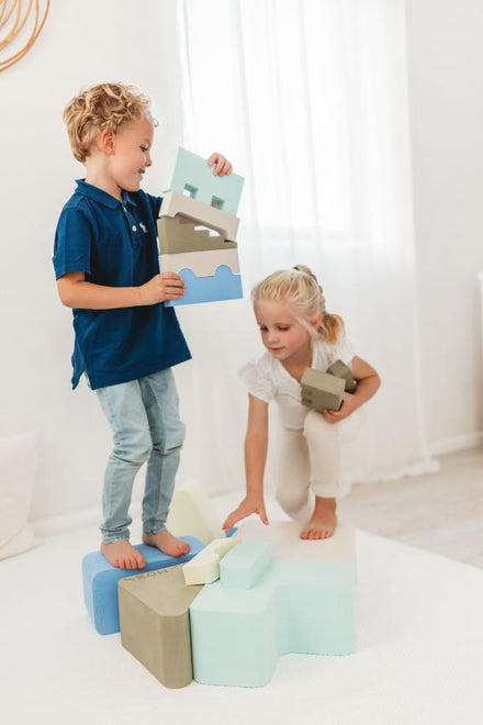 Moes Play Set 11 Foam Speelblokken Sky Colors