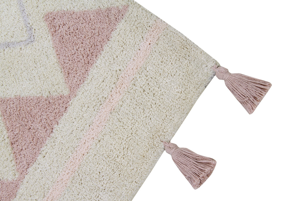 Lorena Canals machinewasbaar tapijt 120x160cm Azteca Natural Vintage Nude Medium