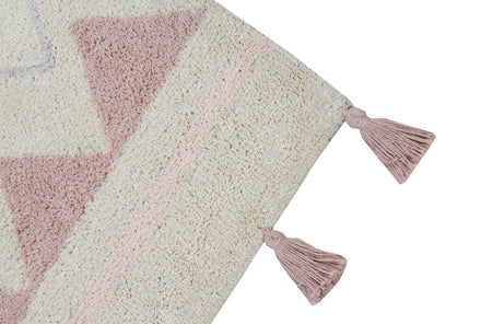Lorena Canals machinewasbaar tapijt 120x160cm Azteca Natural Vintage Nude Medium