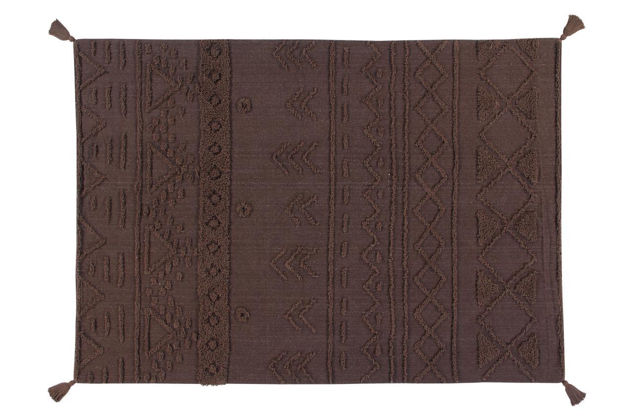 Lorena Canals machinewasbaar tapijt 140x200cm Soil Brown