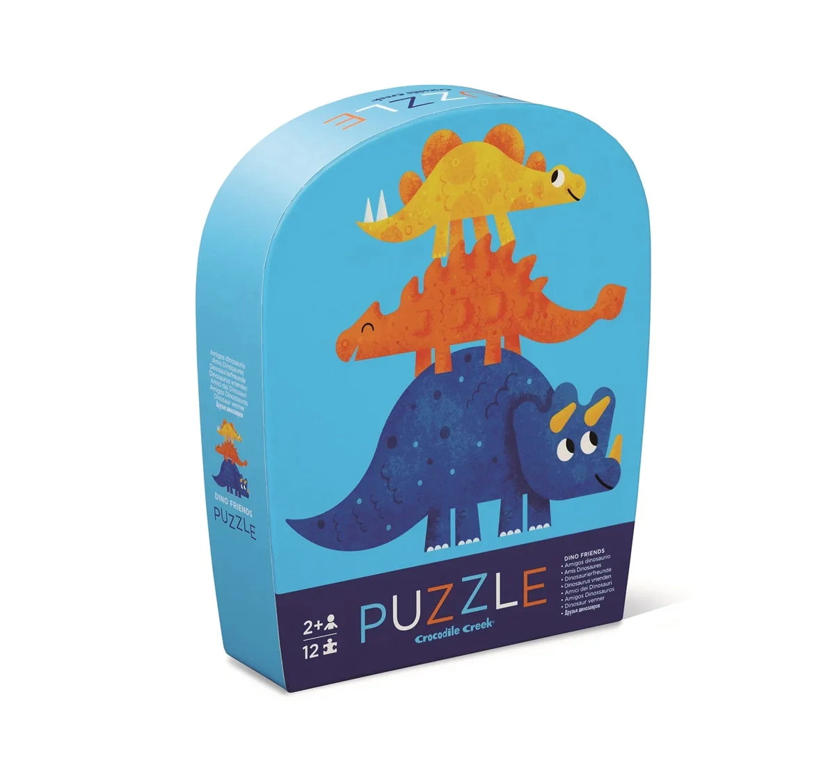 Crocodile Creek Puzzel 12 stukken | Dino friends